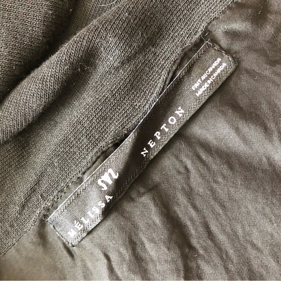 Melissa Nepton Designer Wool Geometric Design Bandeau Top - Picture 5 of 6